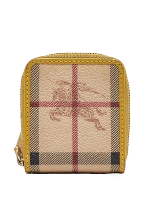 Burberry Pre-Owned Checked wallet - Neutrals