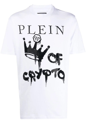 Philipp Plein graphic-print short-sleeve T-shirt - White