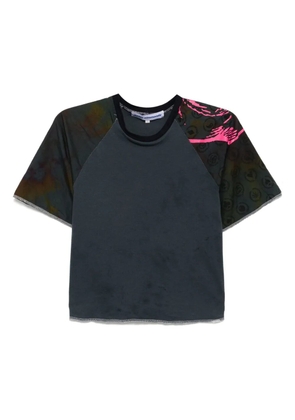 Stain Shade graphic-print T-shirt - Blue