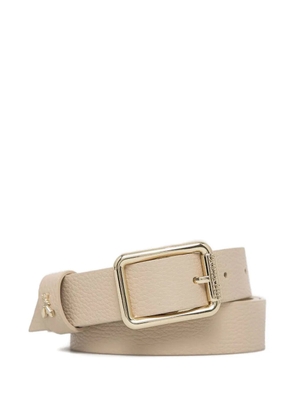 Patrizia Pepe logo plaque belt - Neutrals
