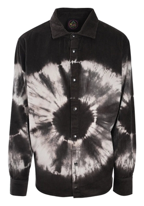 Mauna Kea Shibori shirt - Brown