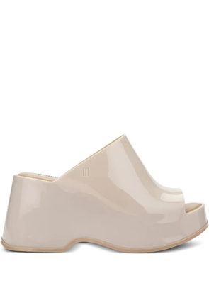 Melissa Patty peep-toe platform sandals - Neutrals