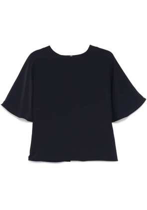 P.A.R.O.S.H. draped-sleeve blouse - Blue