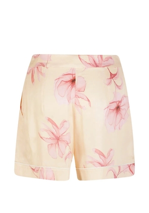MAR DE MARGARITAS floral shorts - Orange