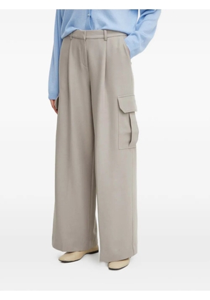 Stine Goya wide-leg cargo trousers - Grey