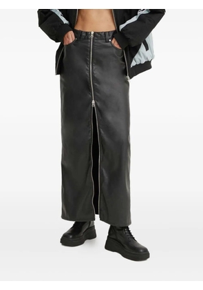 Won Hundred zip-fastening maxi skirt - Black