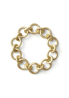 Shihara 18kt yellow gold Link 02 ring