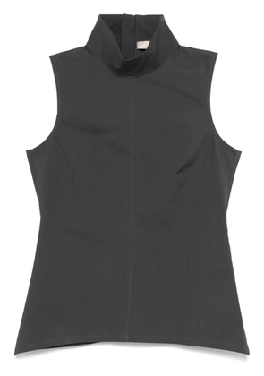 REMAIN high-neck fitted top - Grey