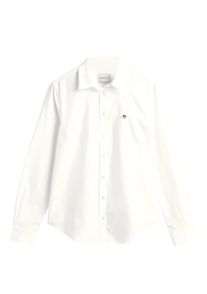 Gant buttoned logo shirt - White
