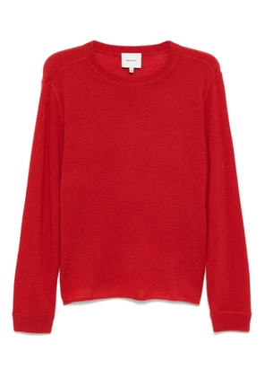 Reformation cashmere boyfriend top - Red