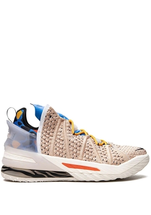 Nike LeBron 18 'Multi Animal Print' sneakers - Neutrals