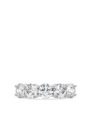 Tilla 14K white gold diamond ring - Silver