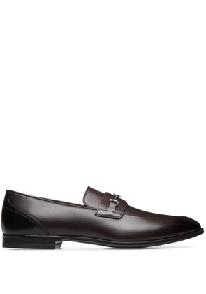 Bally Westminster leather loafers - Brown