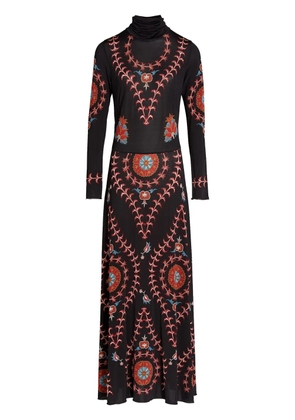 Giambattista Valli Silk Road maxi dress - Red