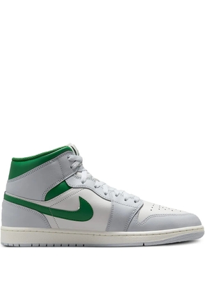 Jordan Jordan 1 Mid 'White/Pure Platinum/Pine Green' sneakers
