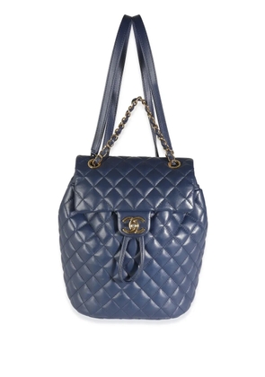 CHANEL Pre-Owned 2018-2019 small Urban Spirit backpack - Blue