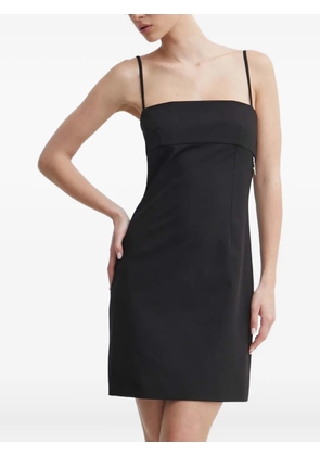 HUGO square-neck mini dress - Black