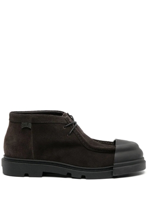 Camper Junction suede lace-up shoes - Brown