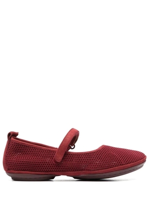 Camper Right Nina perforated ballerinas - Red