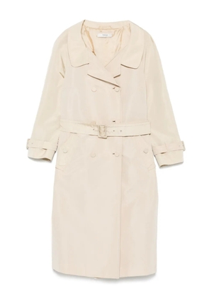 Prada Pre-Owned 2000s belted trench coat - Neutrals