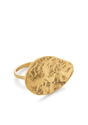 Monica Vinader Capri teardrop sculpted ring - Gold