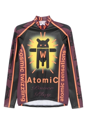 Walter Van Beirendonck Atomic cycling vest - Black