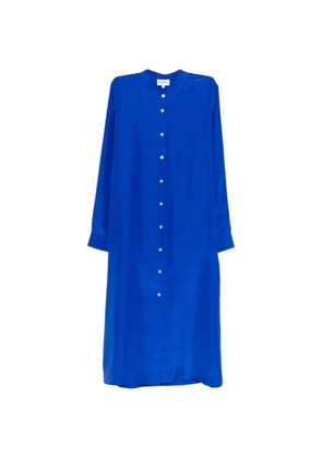 P.A.R.O.S.H. button-front midi dress - Blue
