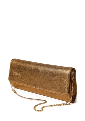 TWINSET snakeskin-effect chain shoulder bag - Yellow