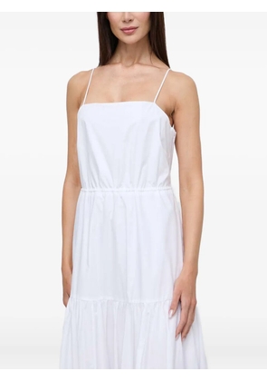 IVY OAK tiered spaghetti-strap dress - White