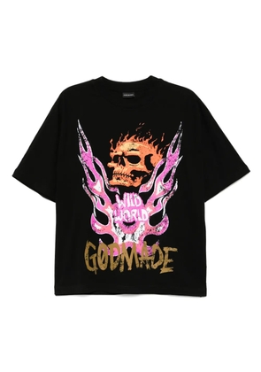GODMADE GM Wild World Tour t-shirt - Black