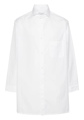 Yohji Yamamoto cotton poplin shirt - White