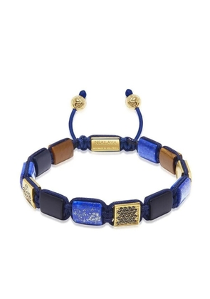 Nialaya Jewelry flat-bead bracelet - Blue