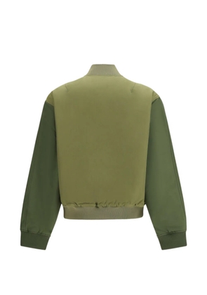 Axel Arigato Archer ribbed logo bomber jacket - Green