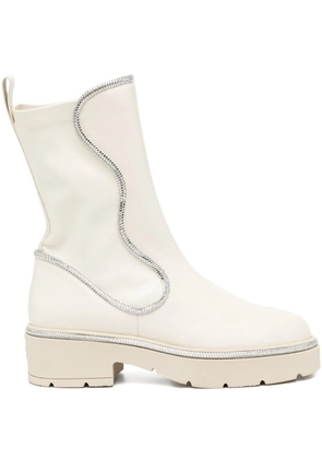 René Caovilla Onda boots - Neutrals