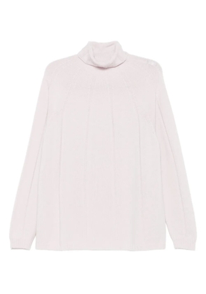 Le Tricot Perugia roll-neck sweater - Pink