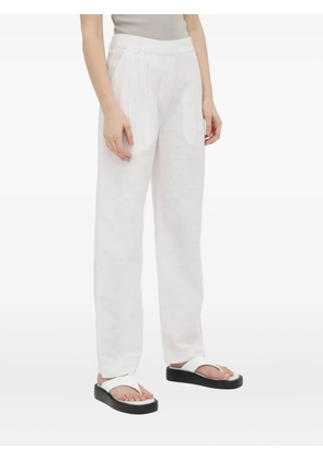 SAMSOE SAMSOE pleated trousers - White