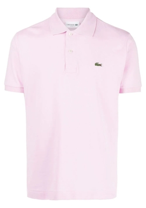 Lacoste chest logo-patch polo shirt - Pink