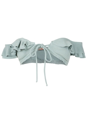 Clube Bossa Hopi off-shoulder bikini top - Blue