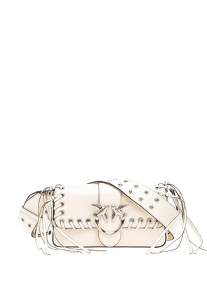 PINKO Love One shoulder bag - White