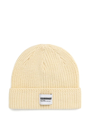 Neighborhood ribbed beanie - Neutrals