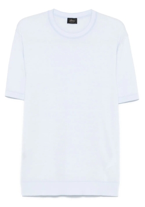 Brioni fine-knit T-shirt - Blue