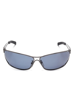 Versace Pre-Owned biker-frame sunglasses - Black