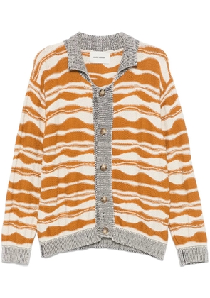 Henrik Vibskov purl-knit cardigan - Neutrals