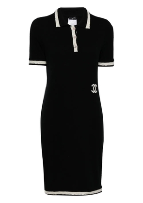 CHANEL Pre-Owned 2004 short-sleeves dress - Black