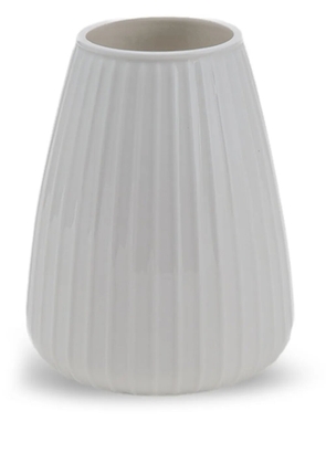 XLBoom medium Dim ceramic vase (23cm x 17.5cm) - White
