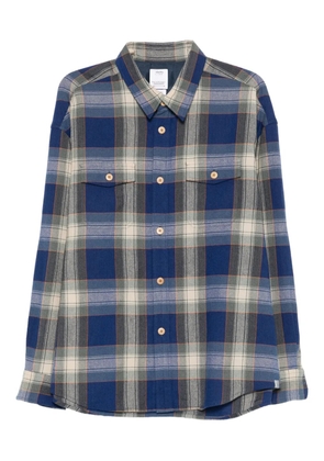visvim Lumber check long-sleeve shirt - Blue