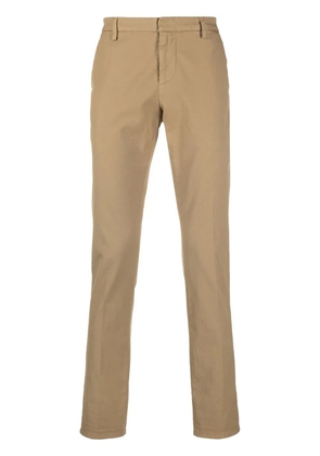 DONDUP straight-leg chino trousers - Neutrals