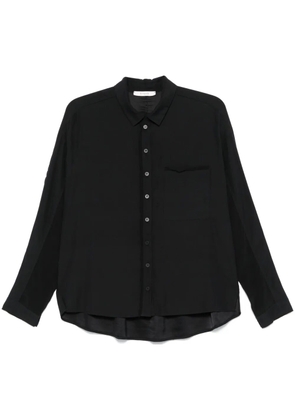 Kristensen Du Nord satin shirt - Black