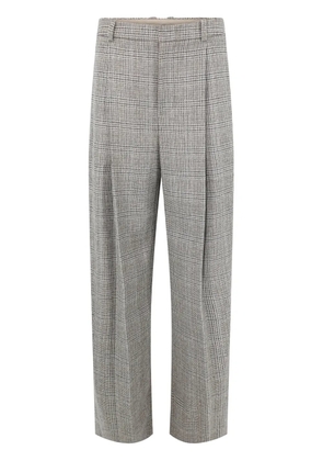 Vince plaid-check trousers - Grey