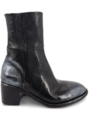 Madison.Maison leather ankle boots - Black